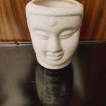 White woman Ceramic pot